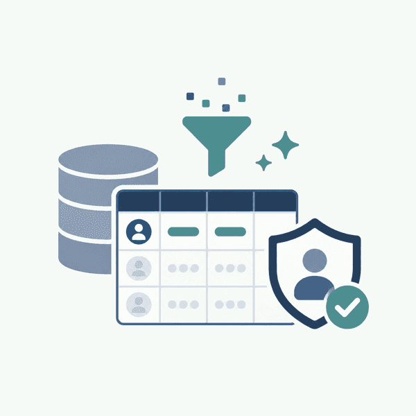 Cleansing & anonymization